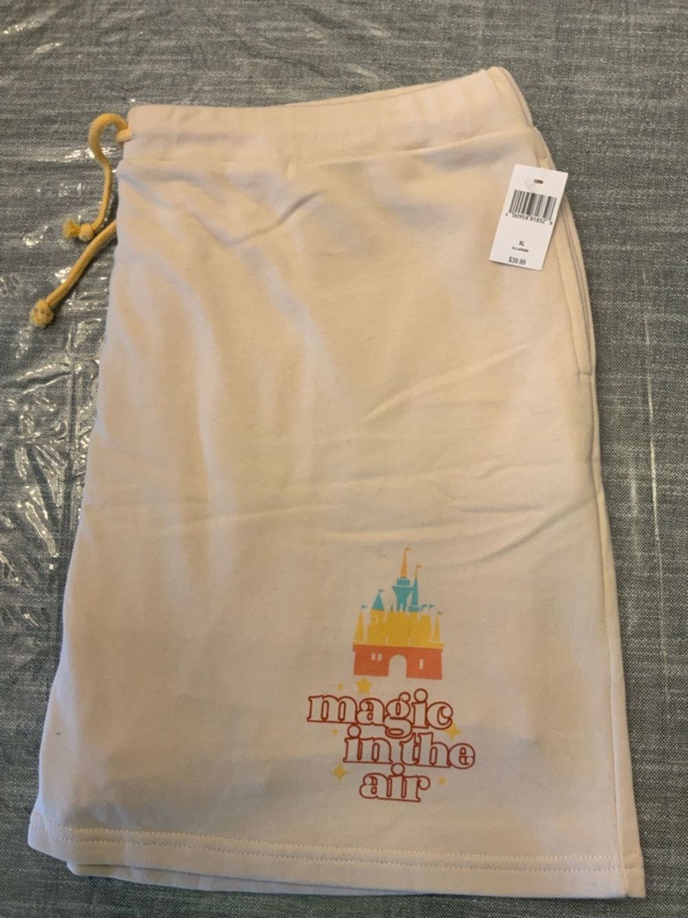 Walt Disney World Magic in the Air Cream Drawstring Mini Skort.